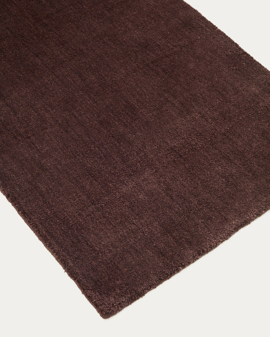 Tapis de couloir Empuries marron 80 x 200 cm