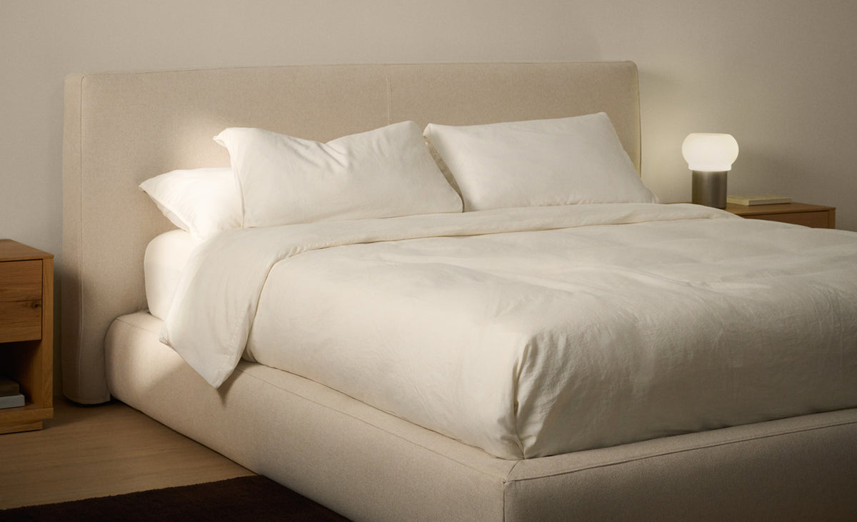 Lit déhoussable Blok marron pour matelas de 180 x 200 cm FSC Mix Credit